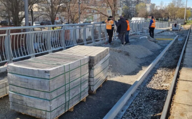 На Оболоні під час реконструкції 