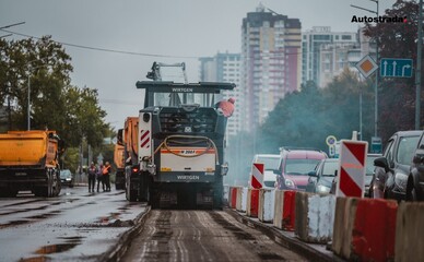 У Києві розпочали капітальний ремонт Харківського шосе