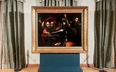 У Софії Київській відкрили виставку з відреставрованим полотном, пов’язаним із Караваджо