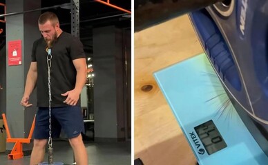 Дніпрянин встановив світовий рекорд, піднявши 64 кг бородою