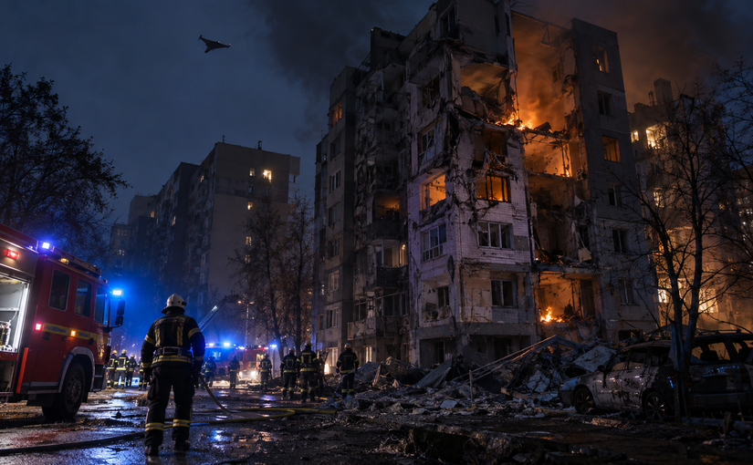 Росія вночі запустила 173 дронів по Україні, двоє людей загинули в Запоріжжі