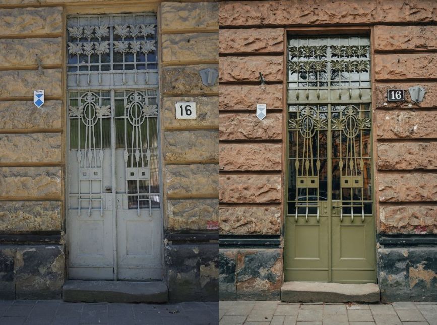 Реставратори повністю відновили історичну браму на вулиці Костя Левицького фото 1